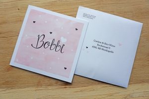 Geboortekaartje Bobbi
